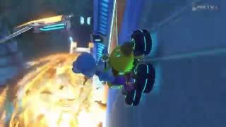 Wii U - Mario Kart 8 - Big Blue (EXPLOSION SURVIVED!)