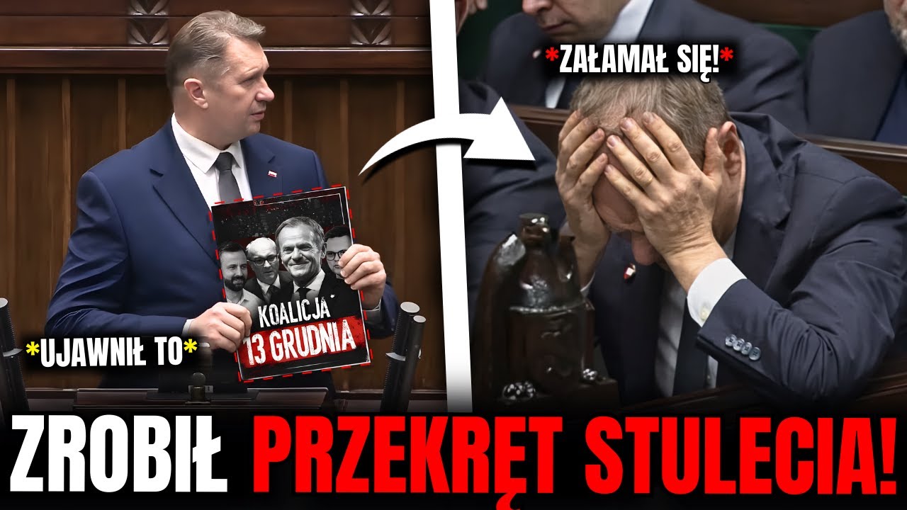 TUSK STRACI WŁADZĘ! CZARNEK UJAWNIA SZOKUJĄCE DOKUMENTY i NAZWISKA!