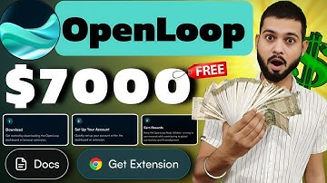 OpenLoop Airdrop - Run Node Earn Rewards - Join early