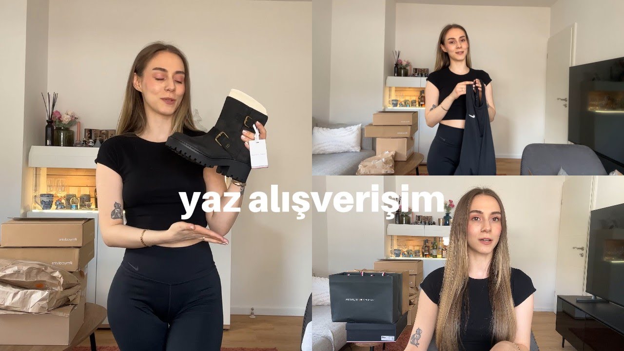 Influencer değilim ama bu da benim yaz alışverişim