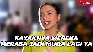 Kaneishia Yusuf Kaget Lihat Dede Yusuf Sang Ayah jadi Model Fashion Show