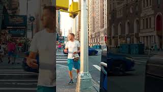 Strolling Down 7th Ave at Dusk: Times Square &amp; Midtown Manhattan, NYC