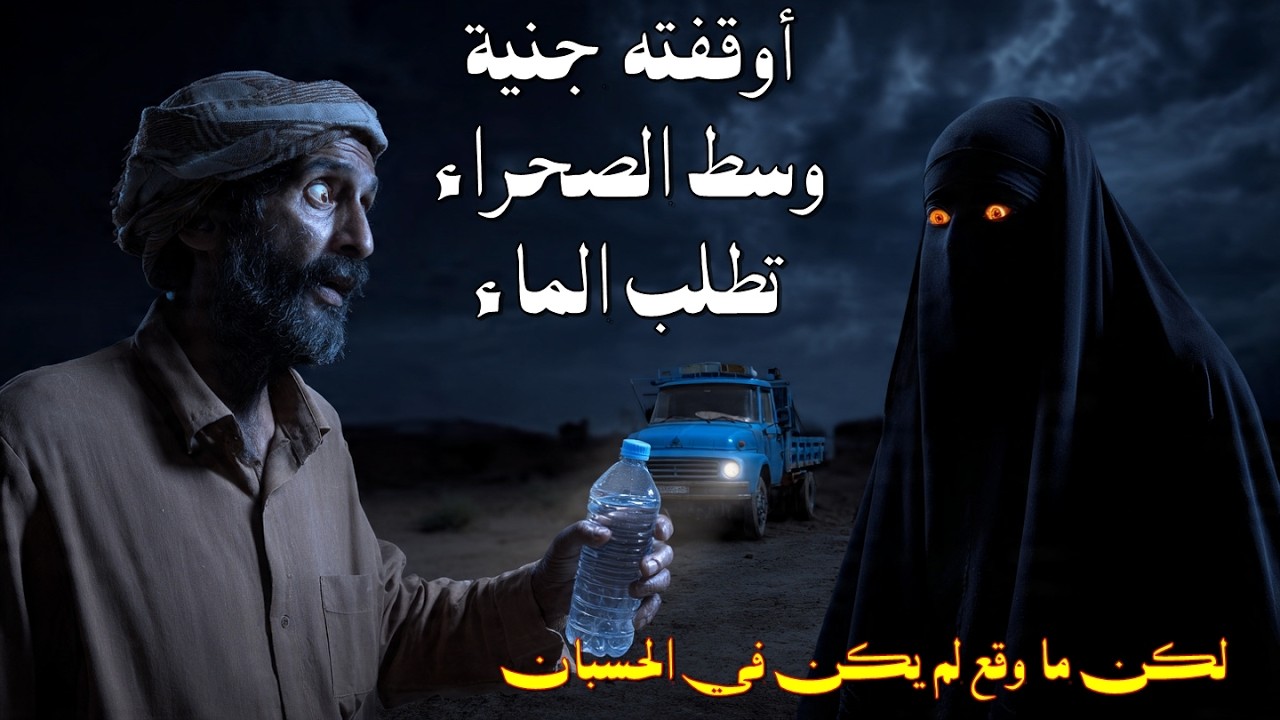 #قصة رجل أوقفته جنية بالصحراء تطلب ماء فلما نظر لها اكتشف انها ليست من البشر فكانت المفاجئة صـ ادمة
