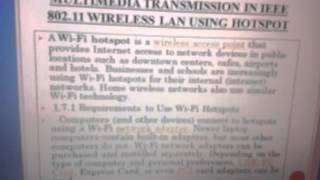 MULTIMEDIA TRANSMISSION IN IEEE 802.11 WIRELESS LAN