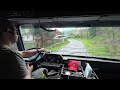 Málem jsem sešrotoval auto naloženou tatrou - Tatra 815 E2 - pohled zevnitř - cab view