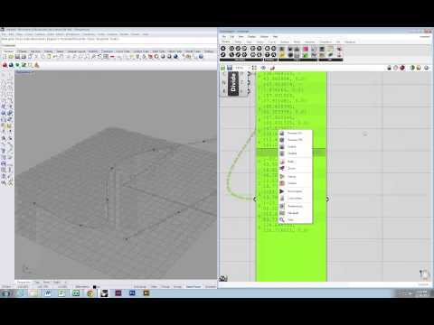 Rhino 3D Grasshopper to text