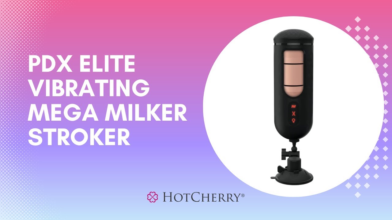 PDX Elite Vibrating Mega Milker Stroker - YouTube