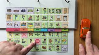 How to Model AAC Core Words GO and STOP | Light-Tech Core Board Demonstration