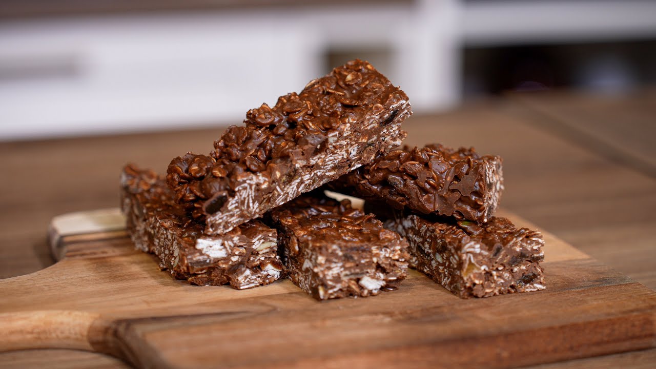 Зерновые батончики Easy Fast Fast с 3 ингредиентами за 10 минут