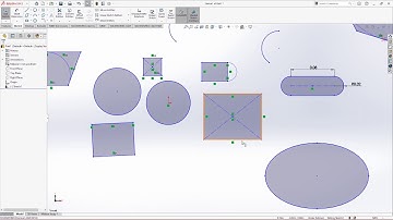 Solidworks 2020 Sketching tutorial for beginners