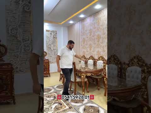 الجديد من أفخم غرفة الأكل المصرية المستوردة من مصر المصنوعة بلخشب الزان  اثاث ديكورات