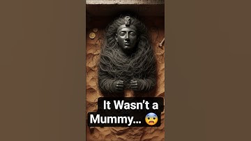 The Mysterious Statue Inside the Black Coffin… What Did They Really Find? 😨#shorts #ancienthistory