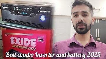 Best Inverter & Battery Combo for Home 2025 | Microtek Smart Hybrid + Exide 200Ah #exide #microtek