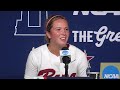 WCWS GM 1 vs. UCLA Postgame: Patrick Murphy, Jocelyn Briski, Alexis Pupillo & Brooke Wells
