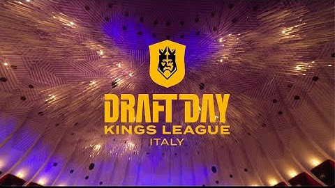 DRAFT DAY 👑 Kings League Italy
