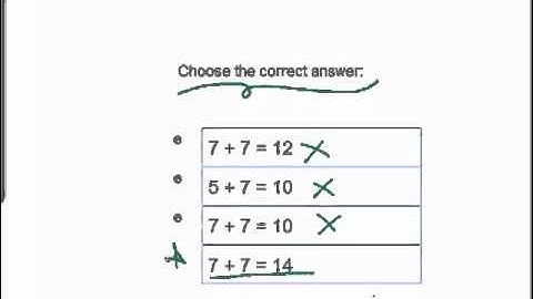 MathABC.com: Addition: Which addition problem is correct?