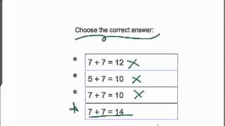 MathABC.com: Addition: Which addition problem is correct?