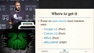 DEF CON 22 - Luca "kaeso" Bruno & Mariano "emdel" Graziano - Through the Looking-Glass
