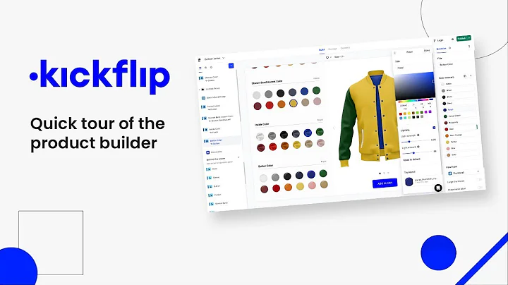 Create and Sell Custom Products Online with Kickflip's Product Builder