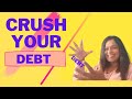 5 Tips to CRUSH YOUR DEBT FAST. I became debt free using these tips