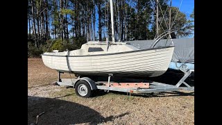 My newest project1982 Montgomery M17 sailboat