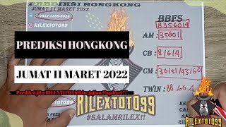 PREDIKSI HK 11 MARET 2022 | BOCORAN TOGEL HONGKONG MALAM INI | RUMUS ANGKA JITU