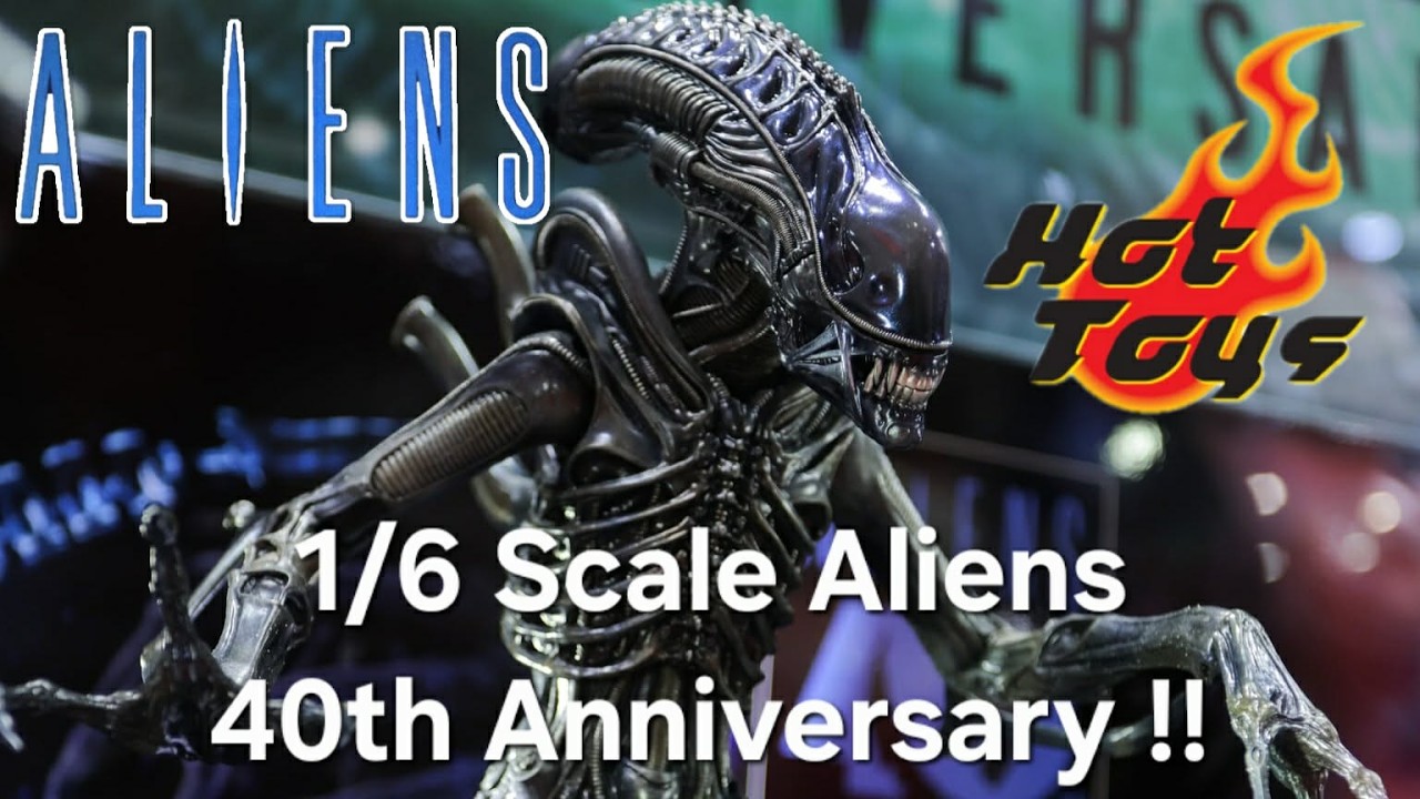 HOT TOYS ALIENS 40TH ANNIVERSARY figure Reveals - YouTube