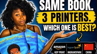 Amazon KDP vs IngramSpark vs China: Which Prints Children’s Books Best?