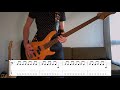 Tidalwave - Saturate (Royal Blood style) Bass cover with tabs