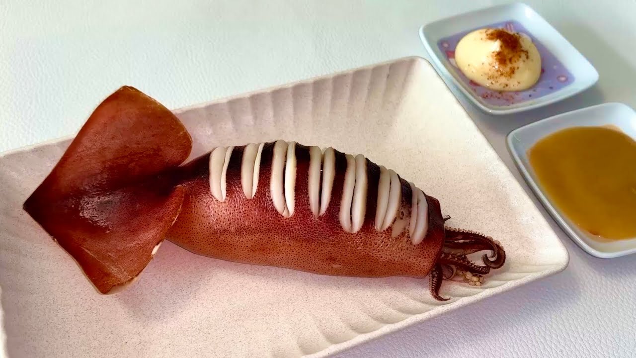 【ASMR】ボイルイカを食べる音~Boiled squid~【咀嚼音/Eating sounds 】