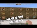 New Bow addons/ how to download addons for MCPE Hindi/ super power bow&#39;s and many types