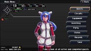 CrossCode PS4 version - Evil Hedgehog Boss