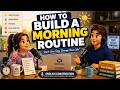How to Build a Morning Routine | English Conversation | English Speaking Practice for Beginners
