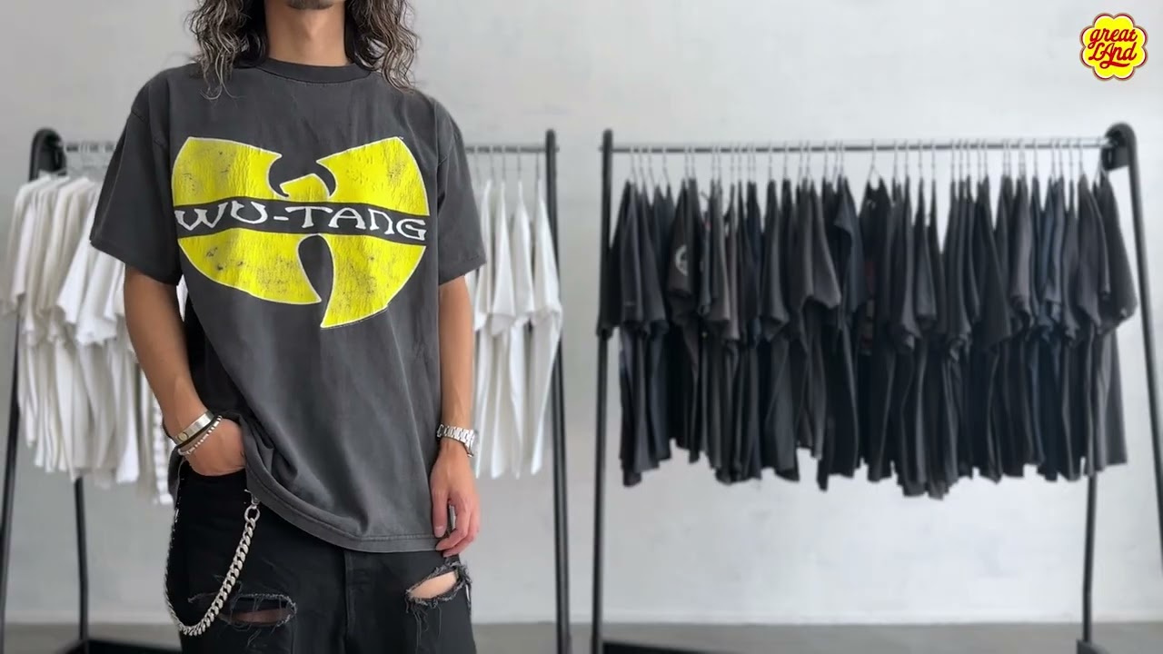 WU-TANG CLAN BIG LOGO POLYGRAM XL 1757 | greatL