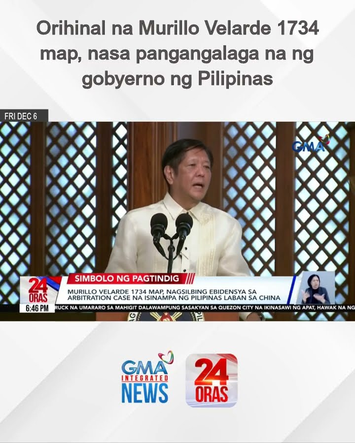 Orihinal na Murillo Velarde 1734 map, nasa pangangalaga na ng gobyerno ng Pilipinas | 24 Oras