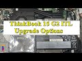 Lenovo ThinkBook 15 G2 ITL Upgrade Options