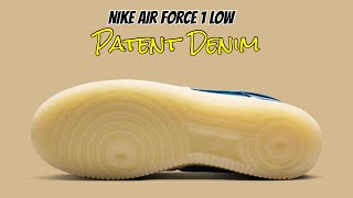 Nike Air Force 1 Low Patent Denim