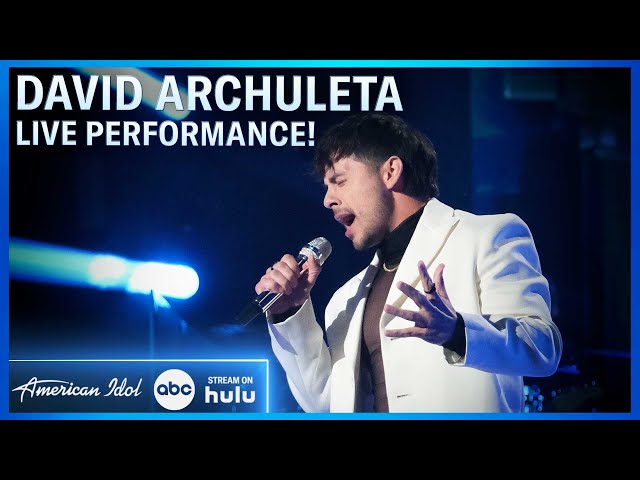 David Archuleta: Live Performance Of Emotional Single Hell Together - American Idol 2024 class=
