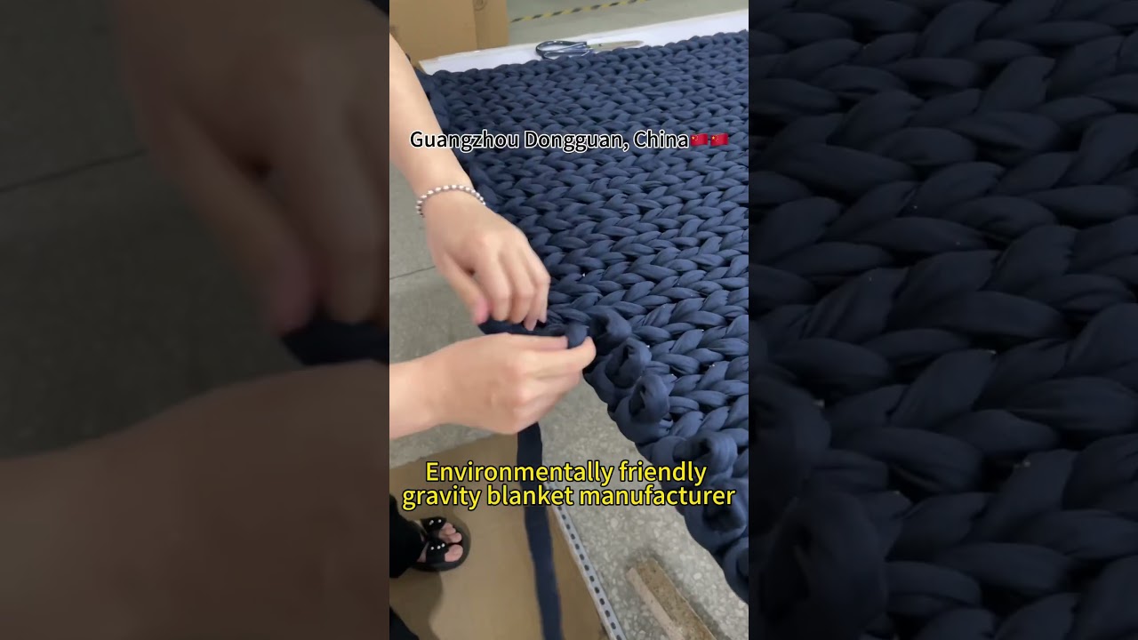 Environmentally friendly gravity blanket manufacturer 