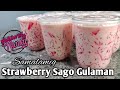 Strawberry Sagot Gulaman by mhelchoice Madiskarteng Nanay