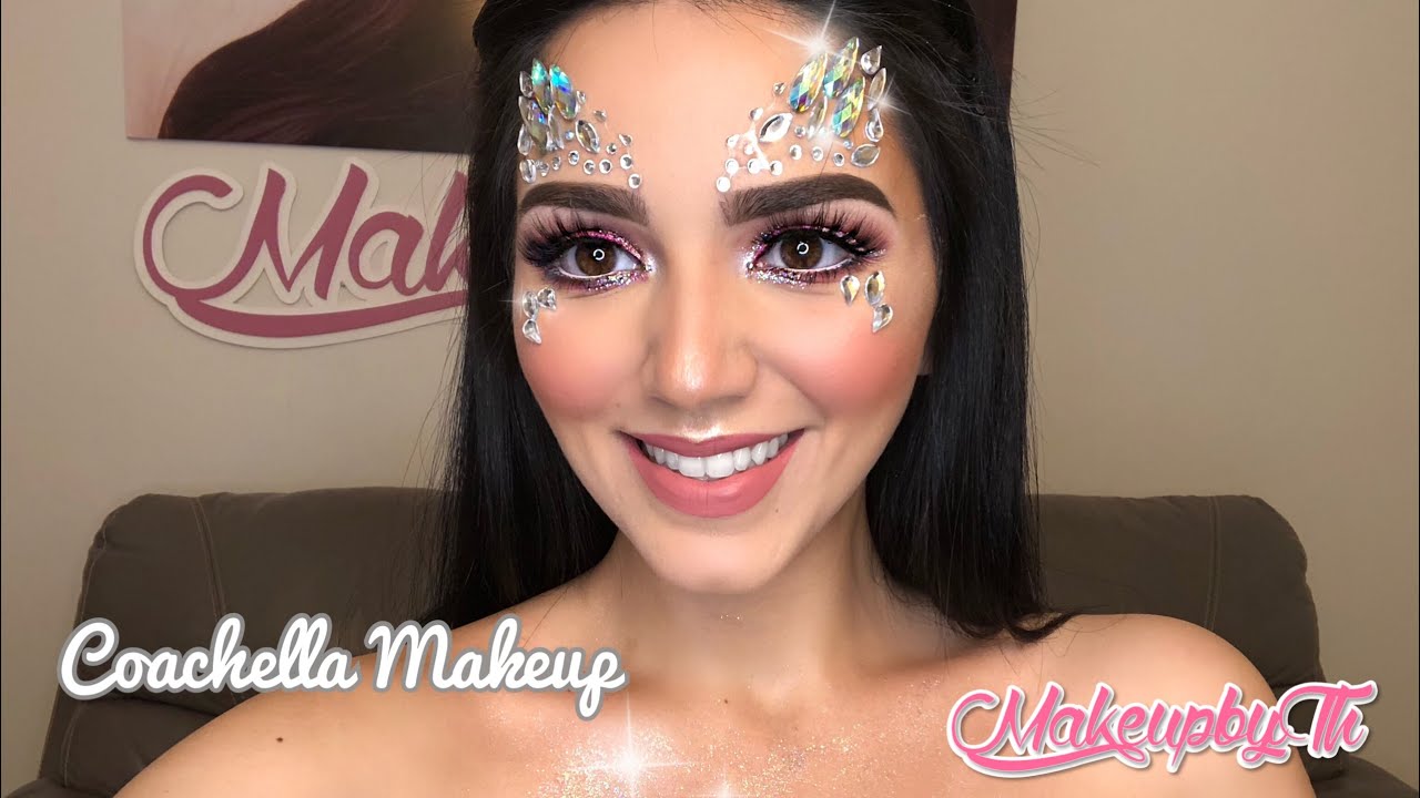 Maquillaje para festivales - PARTY MAKEUP STYLE: Coachella Makeup | Carnaval | Fantasia