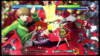 BBTAG Chie/Rachel - Power Charge Level 3 Combo from Herculean Strike