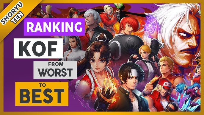 BLOOD WORK: TOP TEN KING OF FIGHTERS CHARACTERS