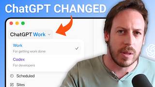 The New ChatGPT Is CONFUSING: Chat vs Work vs Codex Explained screenshot 4