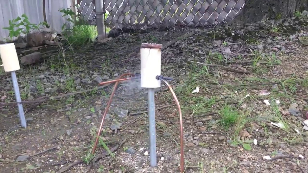 Galvanzed UL Ground Rod Thermoweld Test YouTube