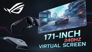 171inch Gaming In Ar Glasses  Asus Rog Xreal R1