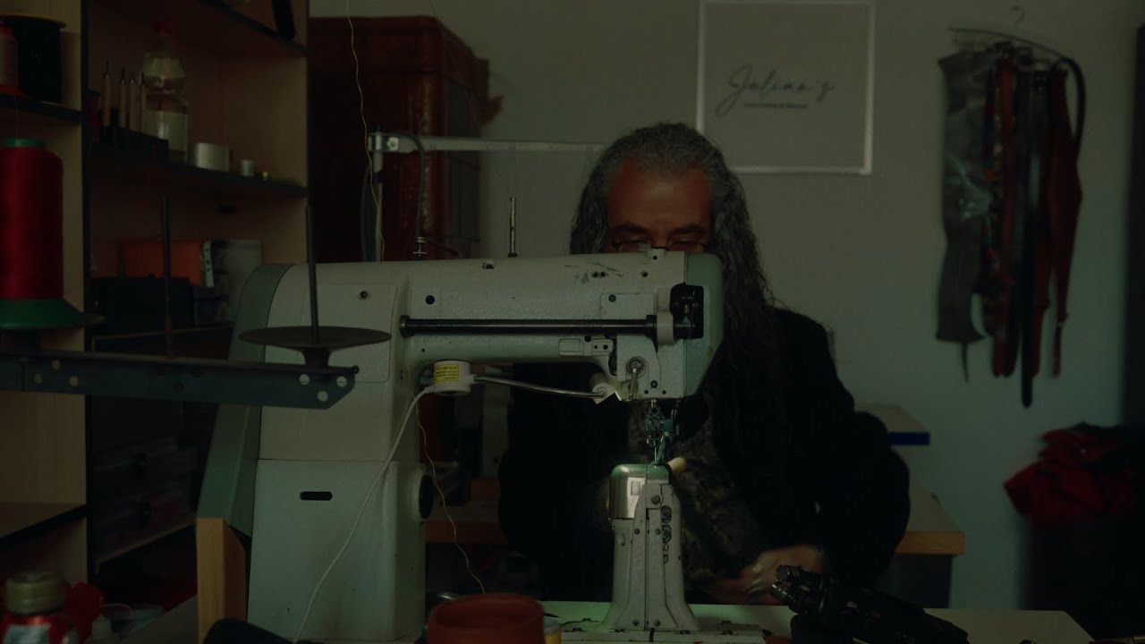 Unintentional ASMR at the Leather Workshop - YouTube