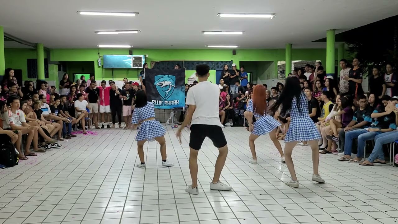 Dança Líderes de Torcida (Equipe Azul - Tarde) | FINAL GINCANA HCS