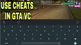 How to use all the cheats in  gta vice city in android. |2017| screenshot 1