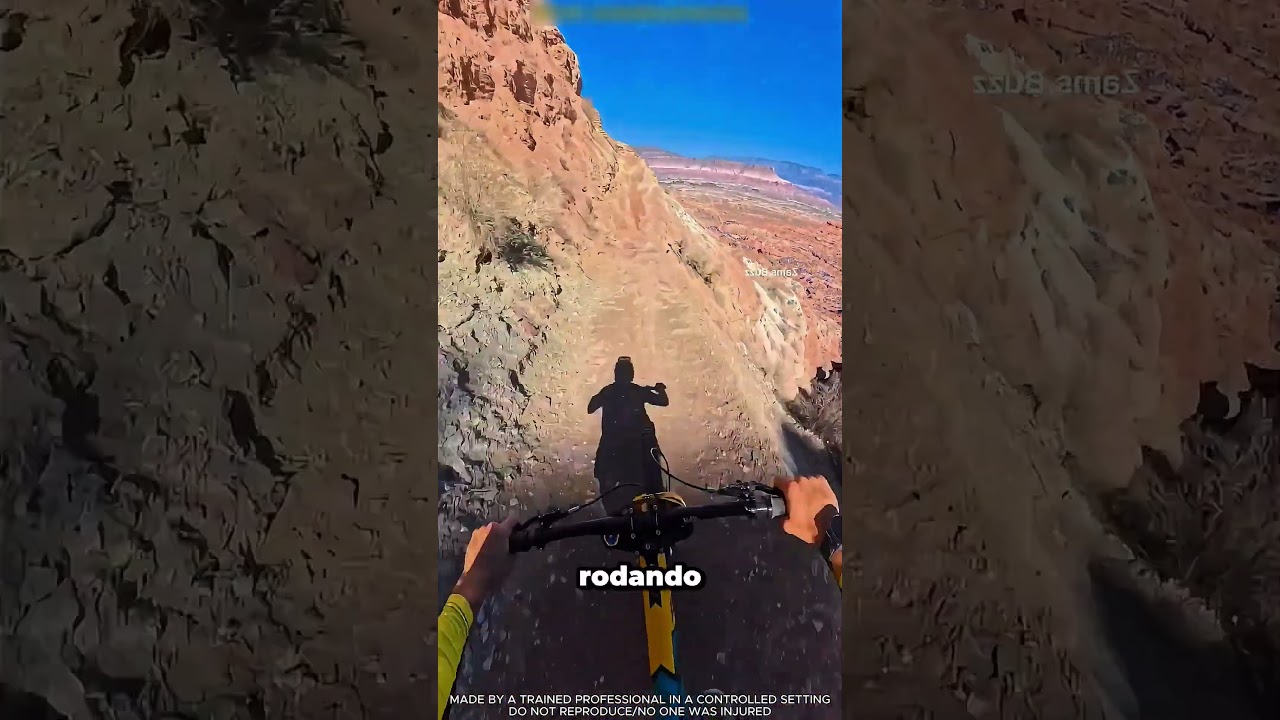 Esta línea es una LOCURA #downhill #mtb #extreme